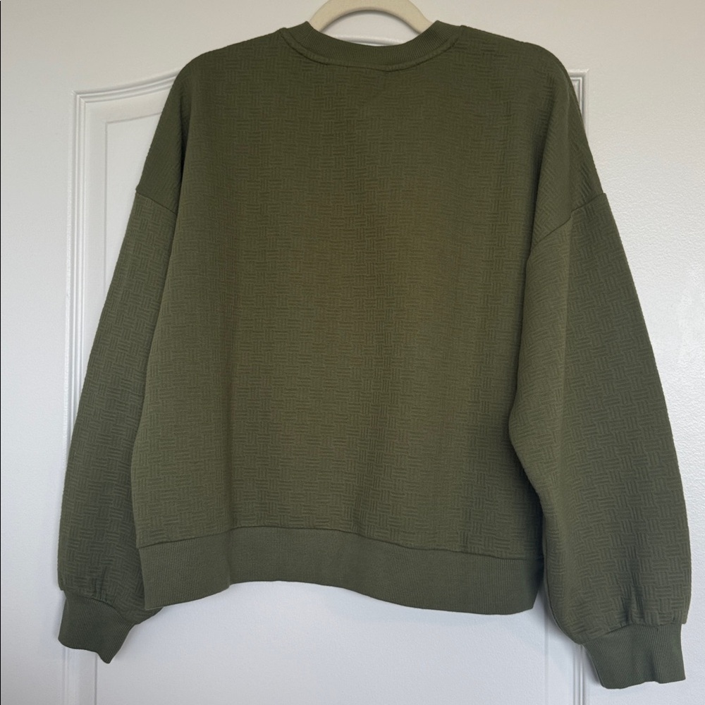 Vans Crewneck Olive Green - Size S - NWT